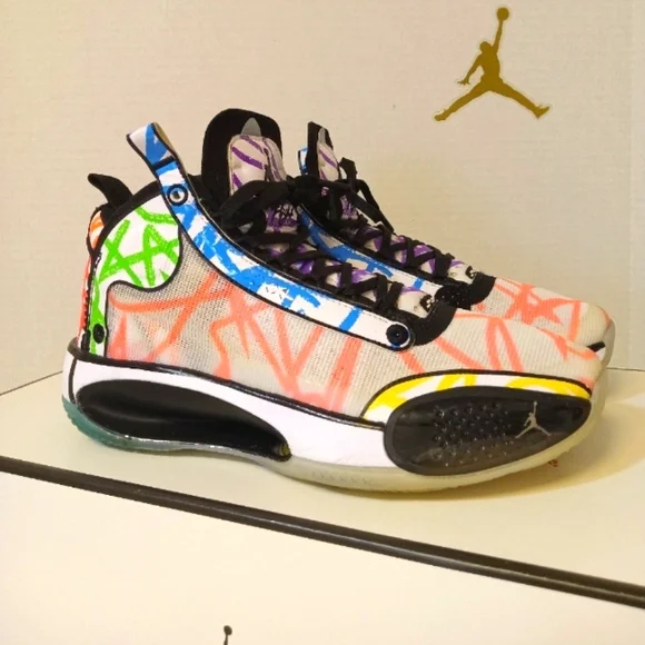 Jordan | Shoes | Jordan 34 X Zion Williamson Noah Size 8 220  display picture 2